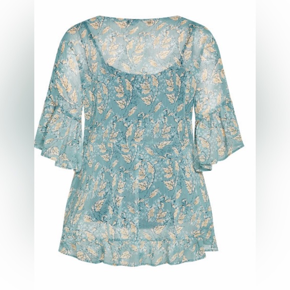 Arna York Collections TUNIC HARLOW FRILL (size 18) Plus - Picture 5 of 16